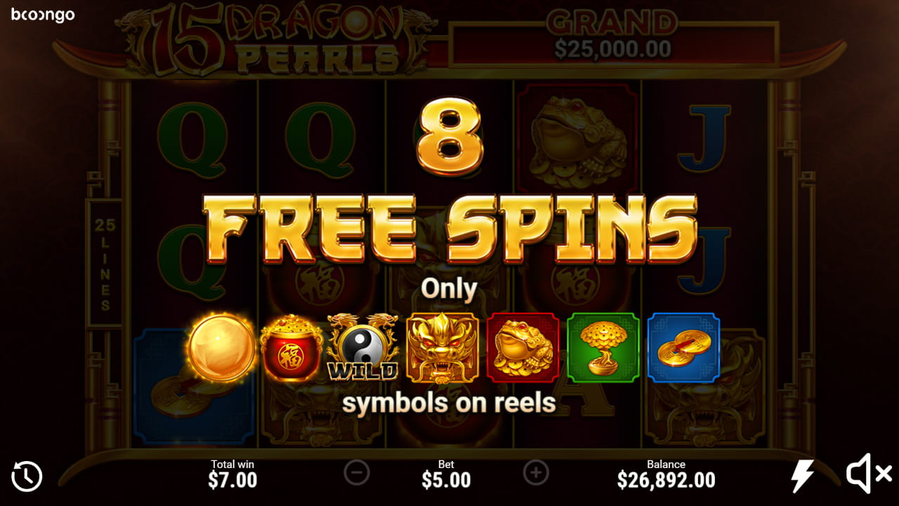 15 dragon pearls Game Image