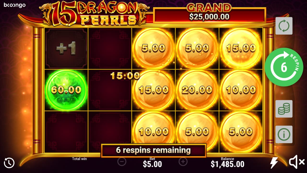 15 dragon pearls Game Image