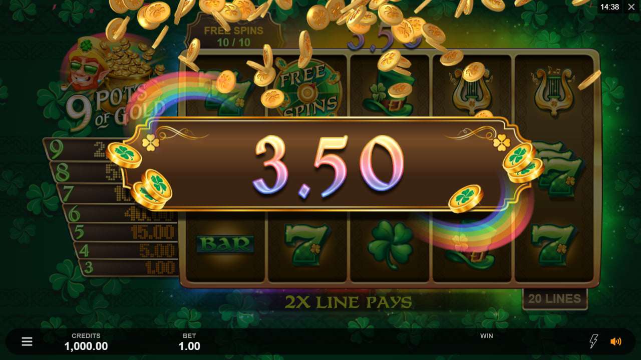 Microgaming(MG)-9potsofgold game image 9potsofgold game image
