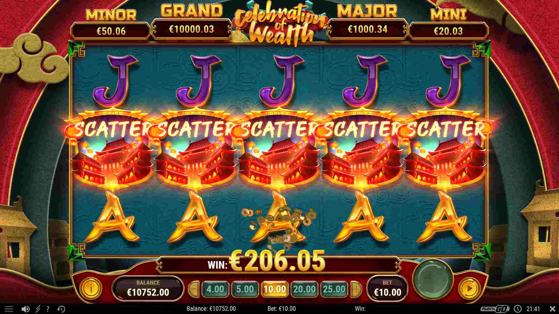 Celebration of Wealth game image